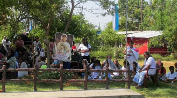 En Sri Lanka también festejaron a la Virgen de Guadalupe