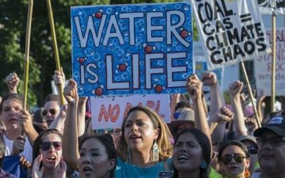 Franciscanos se solidarizan con indígenas contra oleoductos autorizados por Trump