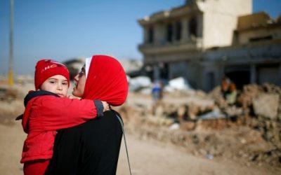 Papa pide protección para los civiles enmedio de la guerra en Mosul
