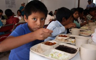 Alimentos y educación, necesarios para crecer con dignidad