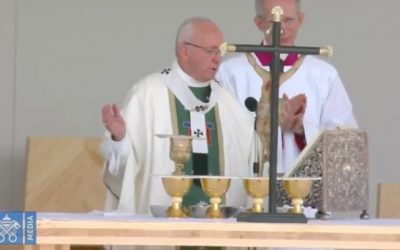 «Felices aquellos que son capaces de ensuciarse las manos y trabajar para que otros vivan en paz»