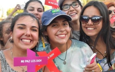 Francisco habla a los jóvenes en Chile