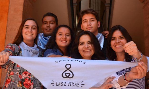 Ponte el pañuelo azul y «salvemos las 2 vidas»