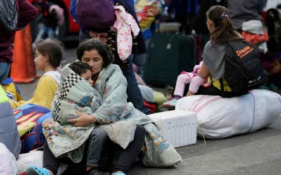 Frontera Perú-Chile: «Es duro ver a niños que no paran de llorar por hambre y frío»