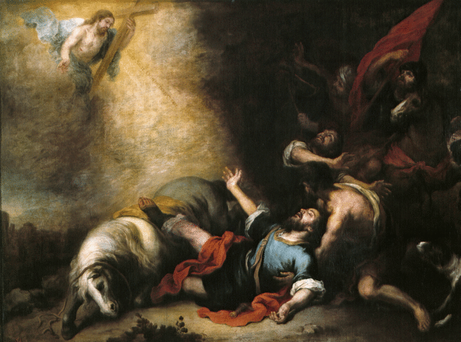 San Pablo y la primera conversión «tumbativa»