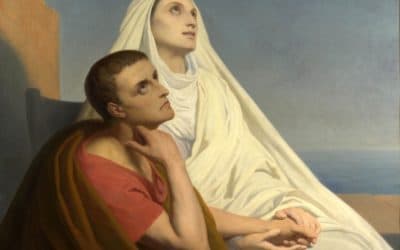 Santa Mónica y san Agustín, madre e hijo