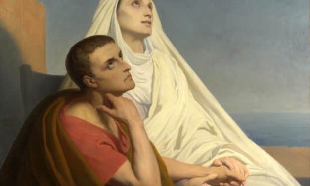 Santa Mónica y san Agustín, madre e hijo