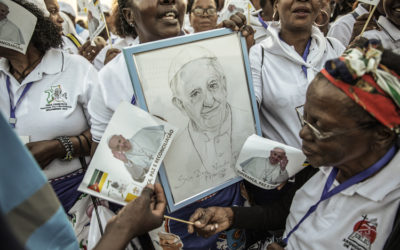 El Papa Francisco hizo brillar el oro escondido de África