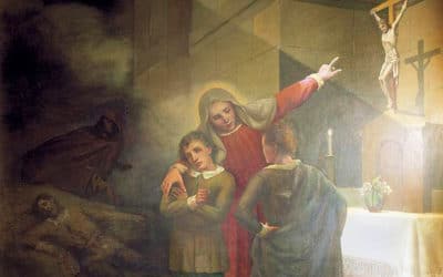 ¡Oró por la muerte de sus hijos!