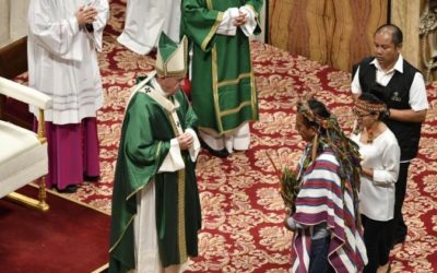 El Papa en octubre: Mes misionero, Sínodo amazónico y nuevos santos