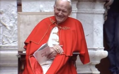 Un santo con buen humor