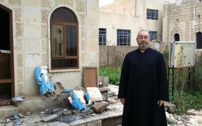 «Estamos sirviendo a un pueblo mártir en Medio Oriente»