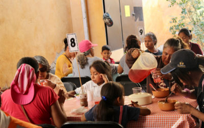 Comedor san Junípero Serra, una obra de los fieles