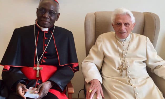 ¿Benedicto XVI es el co-autor del libro sobre el celibato?