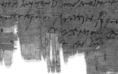 La carta más antigua entre cristianos, identificada en Suiza