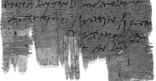 La carta más antigua entre cristianos, identificada en Suiza