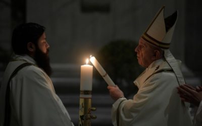 «En esta noche conquistamos un derecho fundamental, que no nos será arrebatado: el derecho a la esperanza» Papa Francisco