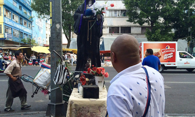 El culto a la santa muerte se mantiene en la pandemia