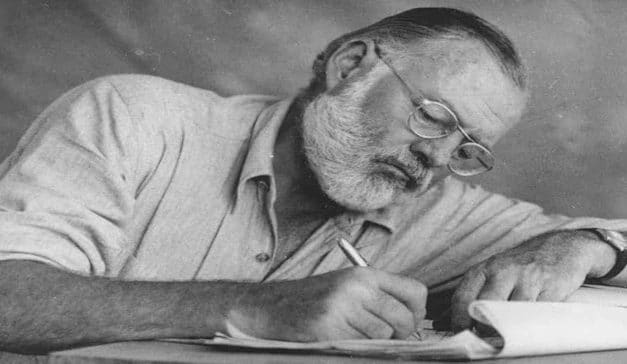 La portentosa obra del escritor Ernest Hemingway