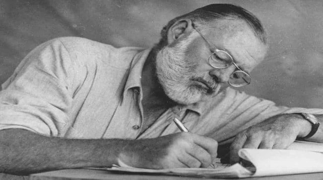 La portentosa obra del escritor Ernest Hemingway
