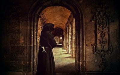 El despiste de un monje