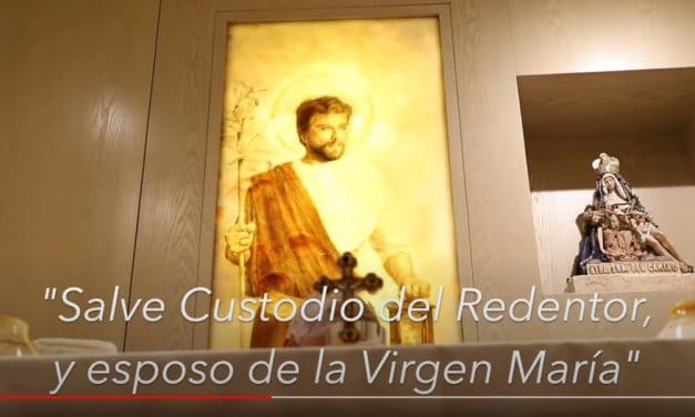Presentan canción con oración a San José del Papa Francisco