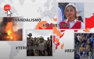 2021, un mapa teñido de rojo