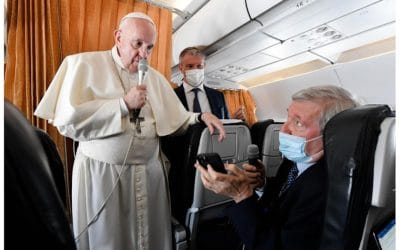 Los periodistas preguntan y el Papa Francisco responde