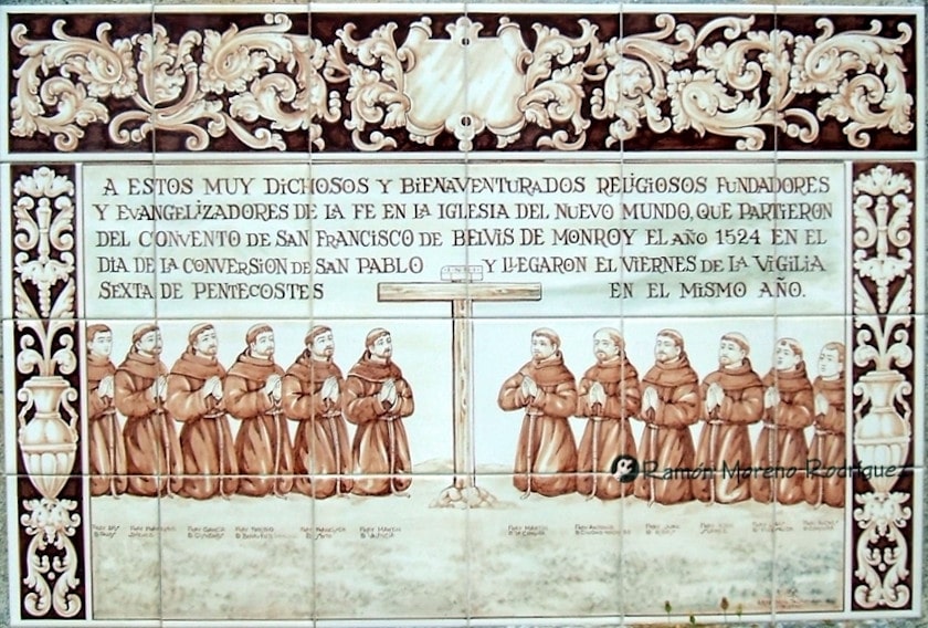 Quiénes fueron los primeros 12 apóstoles franciscanos de México