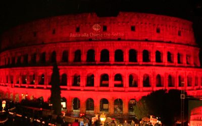 RedWeek 2021 iluminará de rojo edificios, iglesias y monumentos por los perseguidos