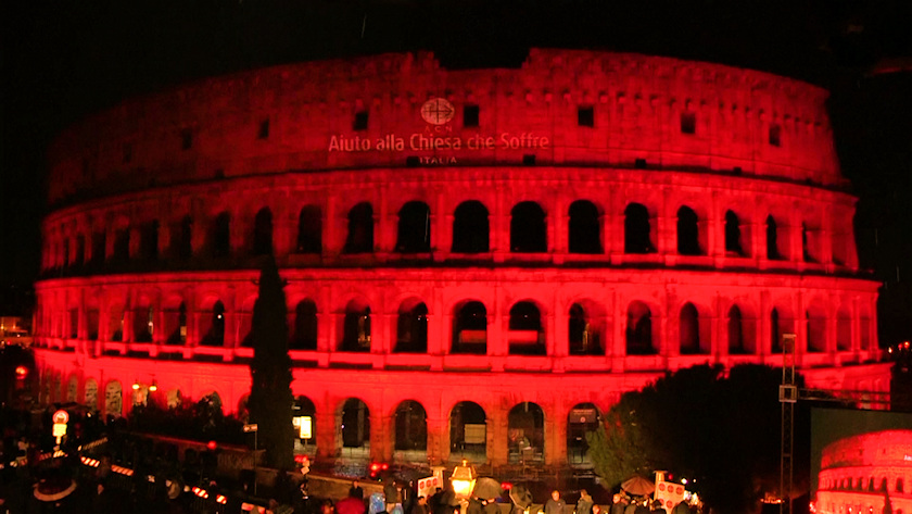 RedWeek 2021 iluminará de rojo edificios, iglesias y monumentos por los perseguidos