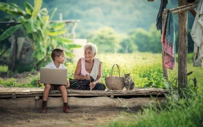 El tesoro de los abuelos y las familias numerosas