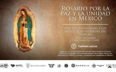 Sacerdotes y diversas instituciones de países con la advocación a la Virgen de Guadalupe invitan a rezar el Rosario por México