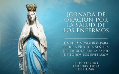 Sacerdotes y diversas instituciones católicas se unen a rezar el Rosario por la salud de los enfermos en la fiesta de Nuestra Señora de Lourdes