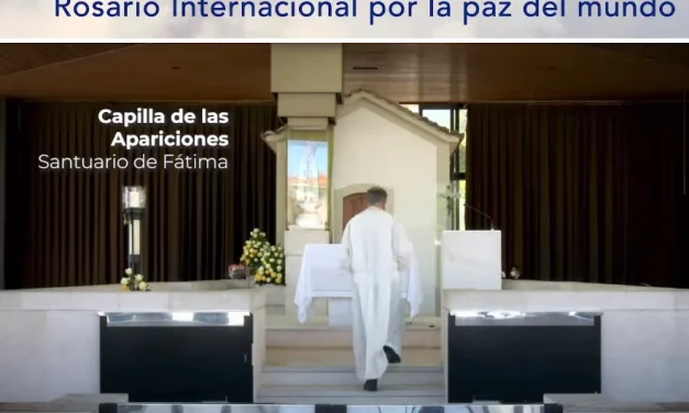 Participan casi un millón de personas en el Rosario internacional por la paz del mundo