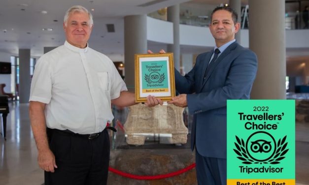 Los peregrinos de Tierra Santa recomiendan Magdala Center y Tripadvisor otorga reconocimiento