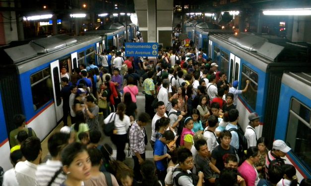 En el metro