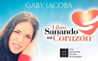 Gaby Jacoba y su libro Sanando mi Corazón presentes en la FIL