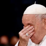 Las lágrimas del Papa y la Virgen de Guadalupe