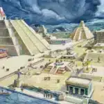 Los elementos esenciales de los centros ceremoniales mesoamericanos en los pueblos de indios novohispanos