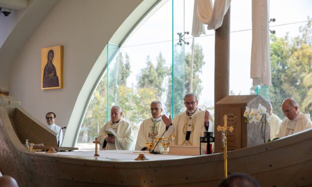 El Patriarca de Jerusalén inaugura el Magdala Visitor Center en Galilea