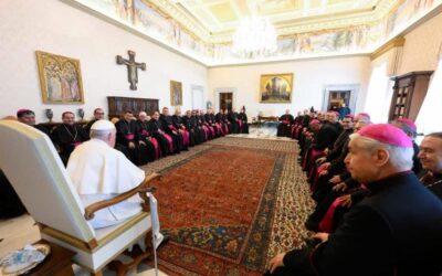 El encuentro del Papa Francisco y los obispos mexicanos