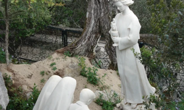 Las apariciones del Ángel de la Paz a los tres pastorcitos de Fátima