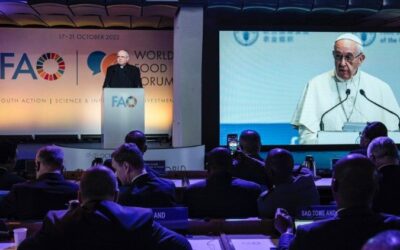 Francisco a la FAO: Millones de personas siguen padeciendo la miseria