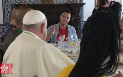 La síntesis de la JMJ de Lisboa con el Papa Francisco