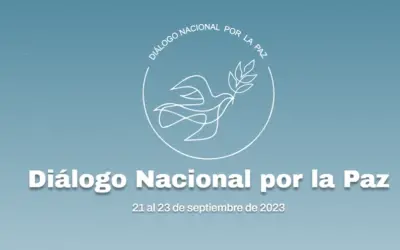 Todo listo para la realización del Diálogo Nacional por la Paz