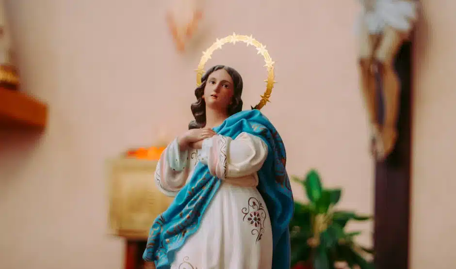 De camino a la novena de la Inmaculada 