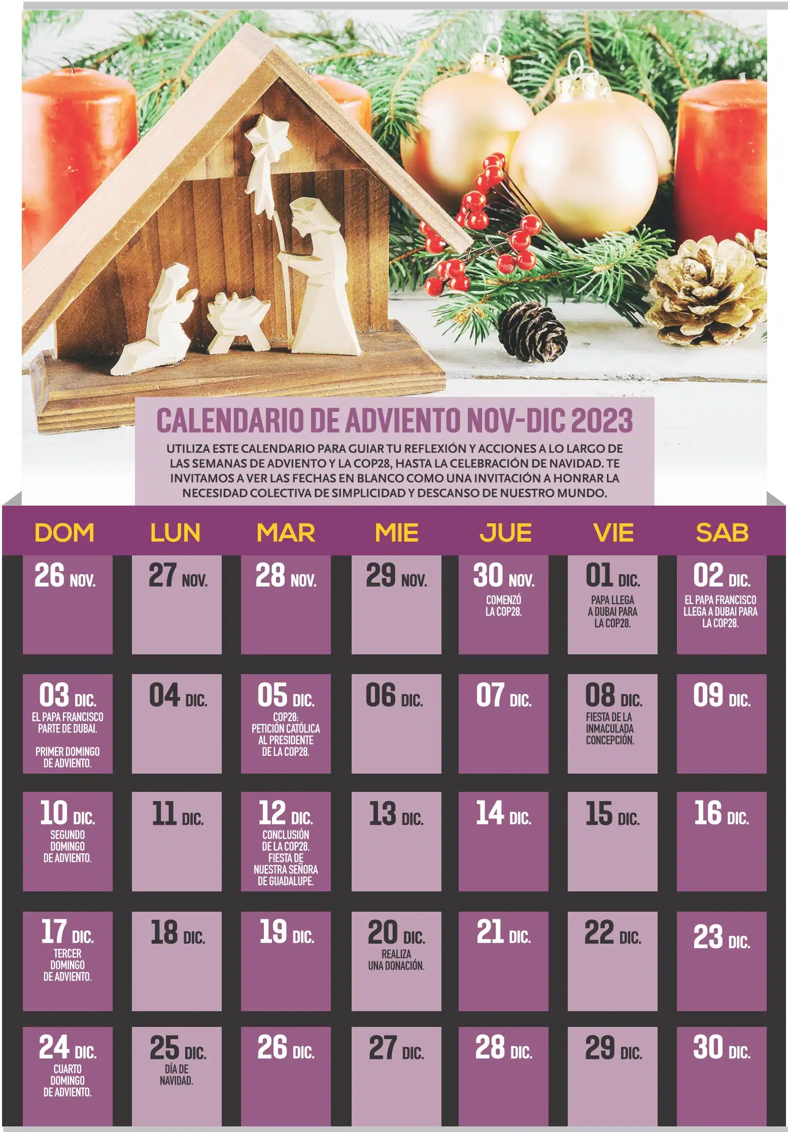 Calendario de adviento 2023 — idealista/news