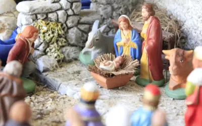 El primer “Belén” de la historia