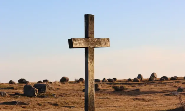 La cruz que había dejado